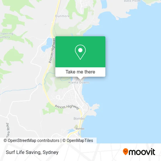 Surf Life Saving map