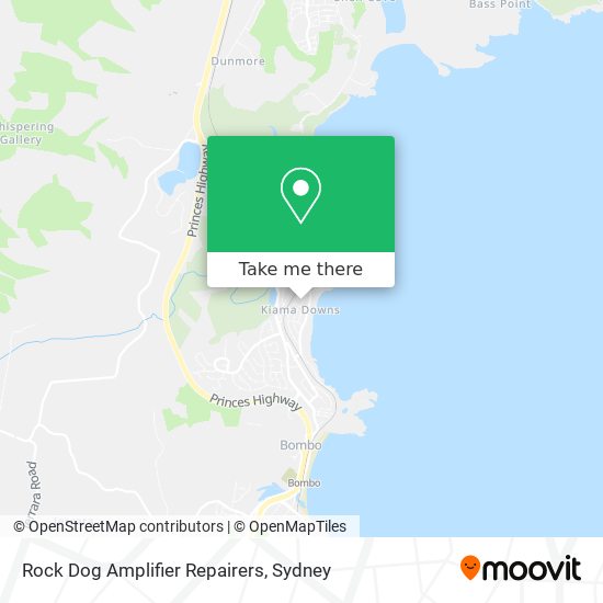 Rock Dog Amplifier Repairers map