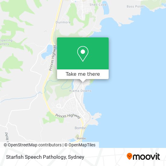 Starfish Speech Pathology map