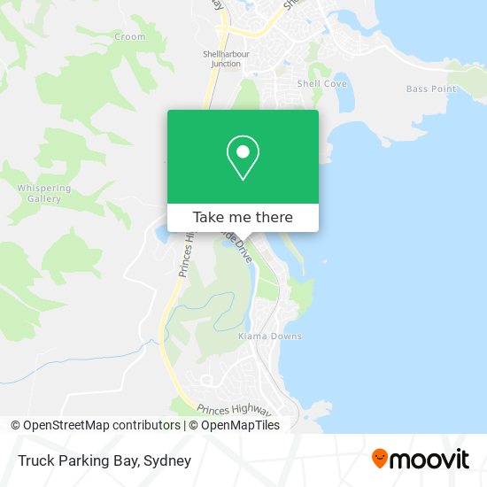 Mapa Truck Parking Bay