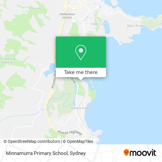 Mapa Minnamurra Primary School