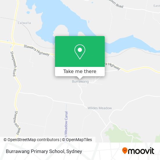Burrawang Primary School map