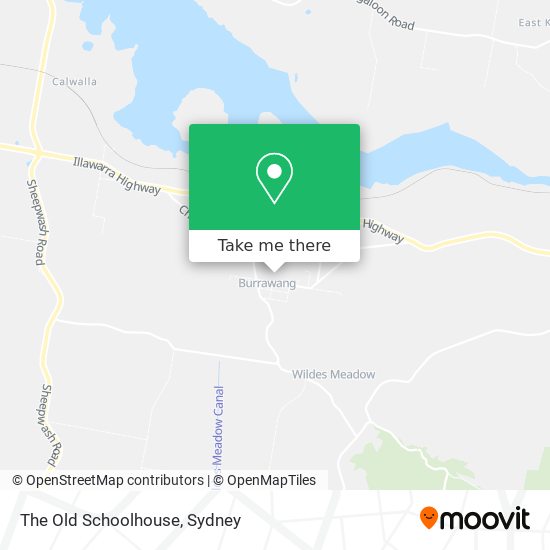 The Old Schoolhouse map