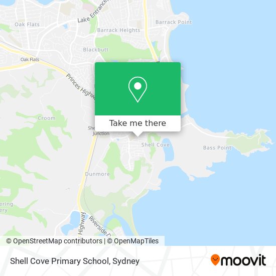 Shell Cove Primary School map