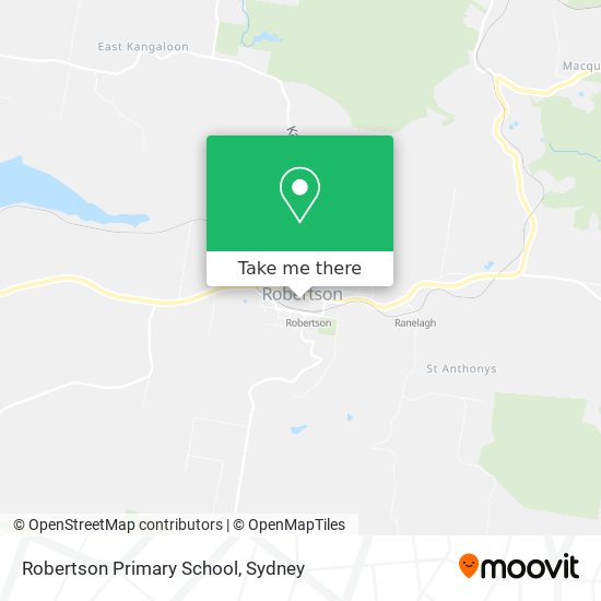 Robertson Primary School map