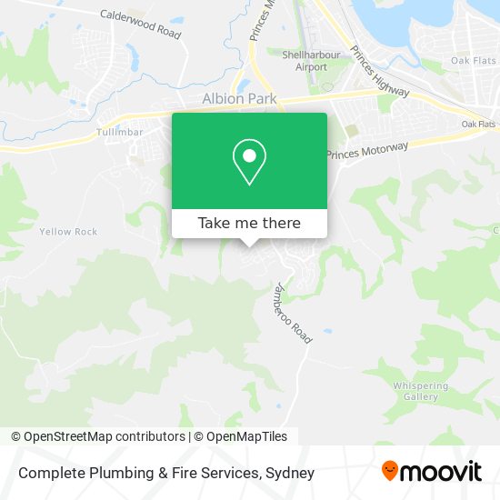 Mapa Complete Plumbing & Fire Services