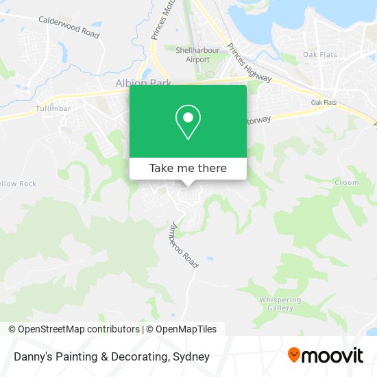 Danny's Painting & Decorating map