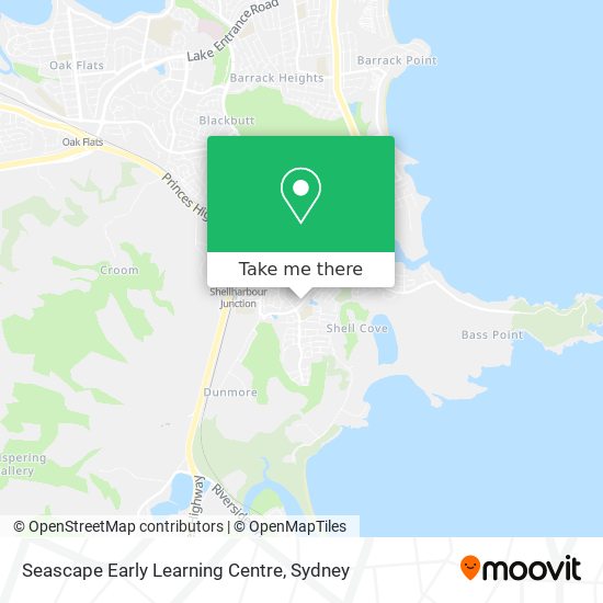 Mapa Seascape Early Learning Centre