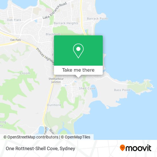 One Rottnest-Shell Cove map