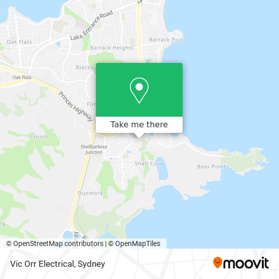 Vic Orr Electrical map