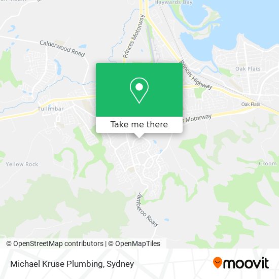 Mapa Michael Kruse Plumbing
