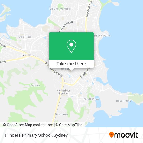 Flinders Primary School map