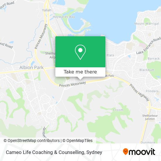 Cameo Life Coaching & Counselling map