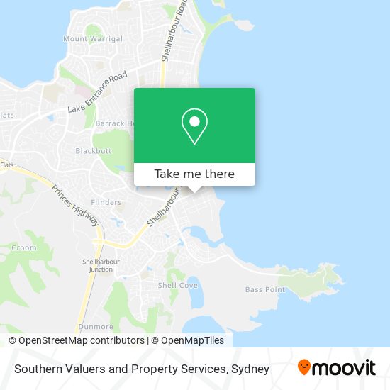 Southern Valuers and Property Services map