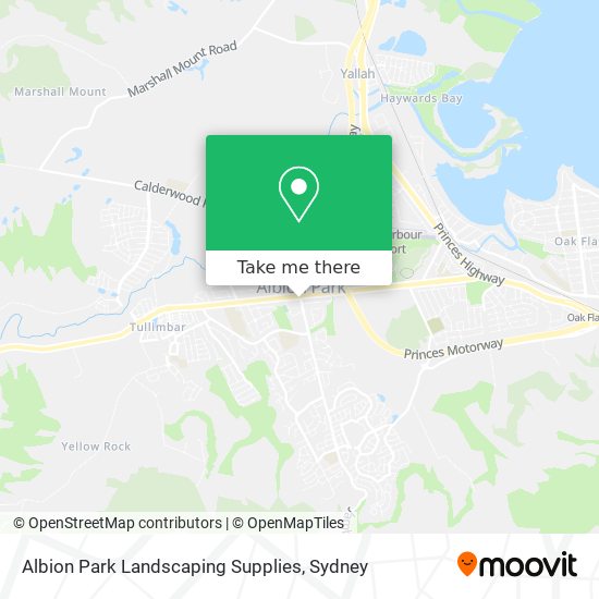 Mapa Albion Park Landscaping Supplies