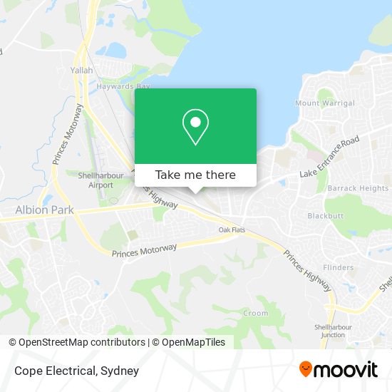 Cope Electrical map