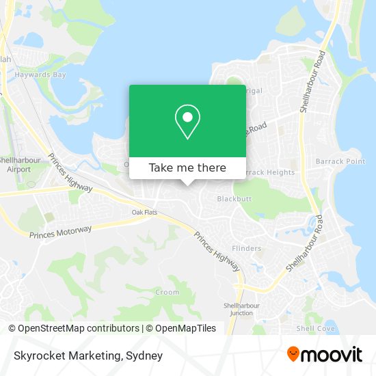 Skyrocket Marketing map