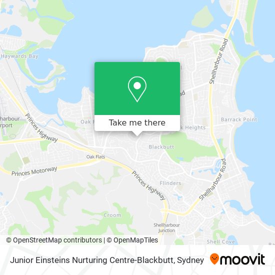 Junior Einsteins Nurturing Centre-Blackbutt map