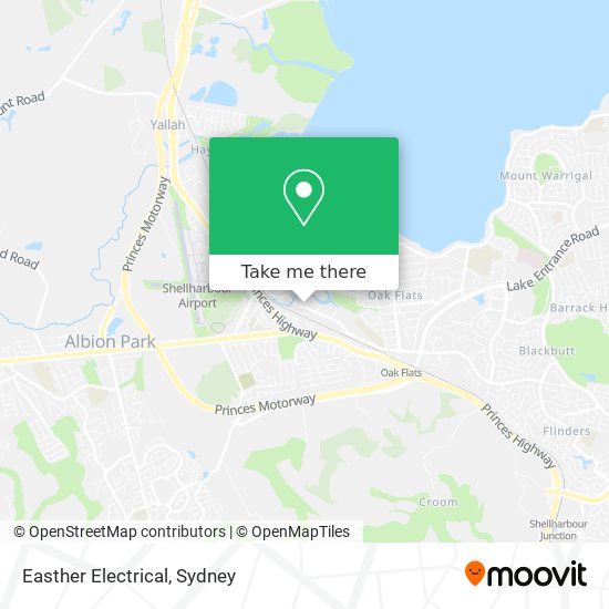 Easther Electrical map