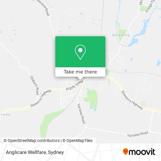 Anglicare Wellfare map