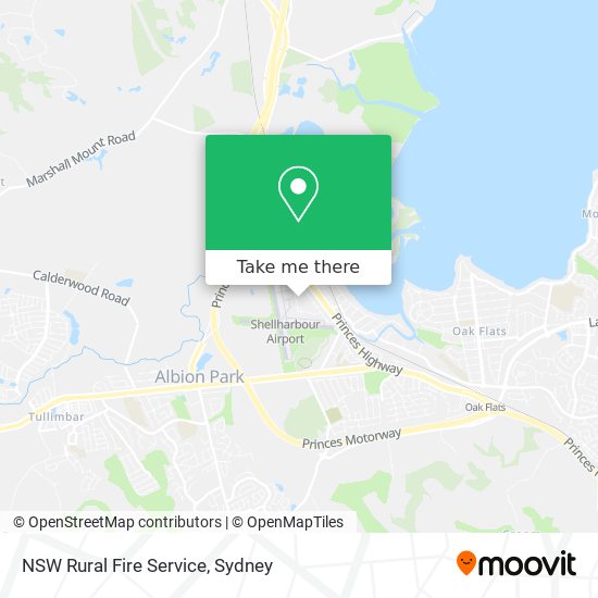 NSW Rural Fire Service map