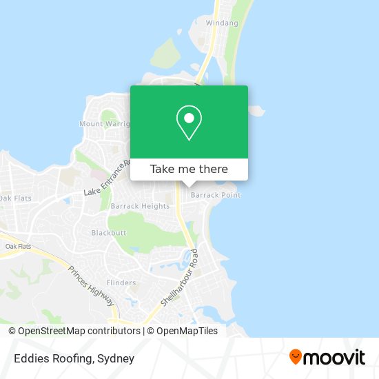 Mapa Eddies Roofing