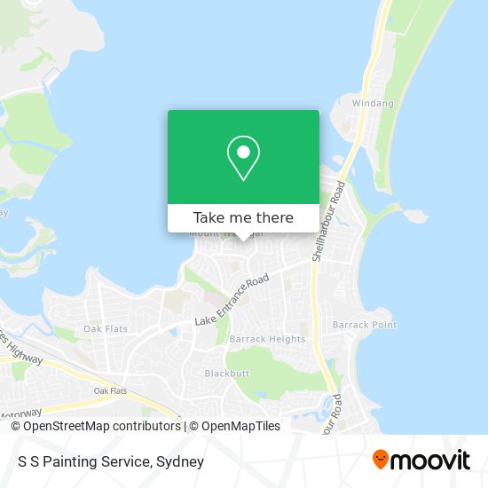 S S Painting Service map