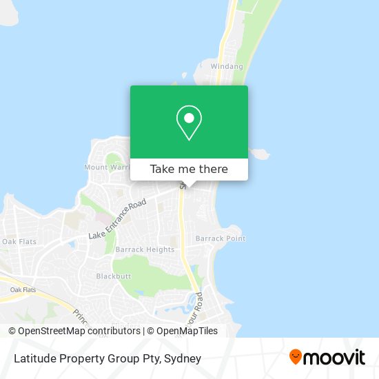Latitude Property Group Pty map