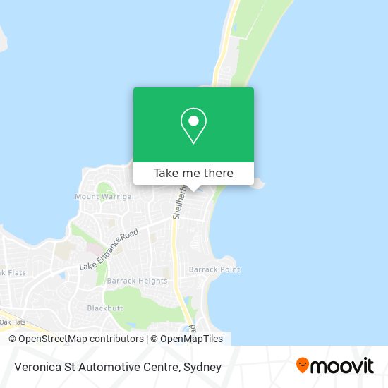 Veronica St Automotive Centre map