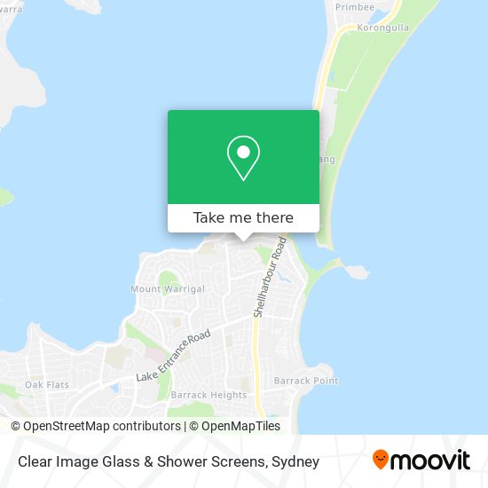 Clear Image Glass & Shower Screens map