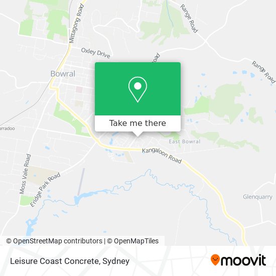 Leisure Coast Concrete map