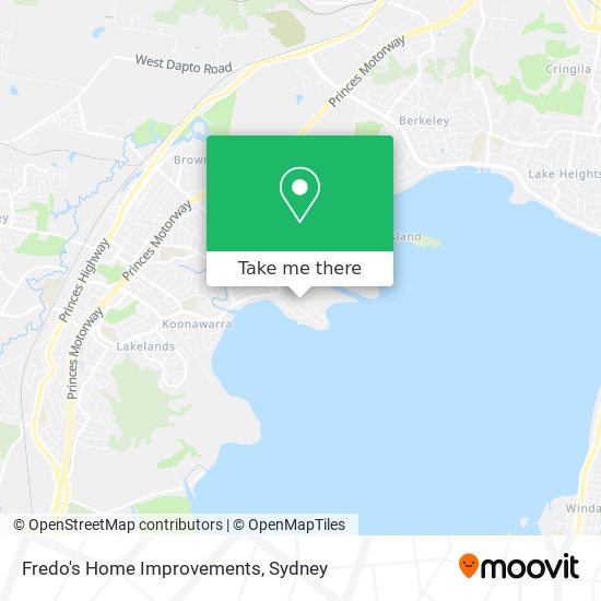 Fredo's Home Improvements map