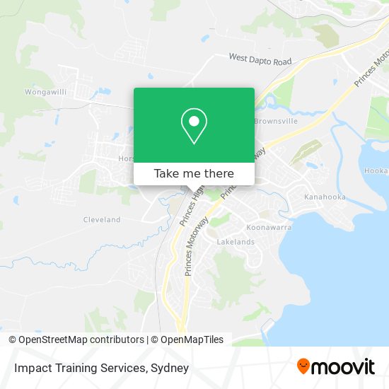 Mapa Impact Training Services