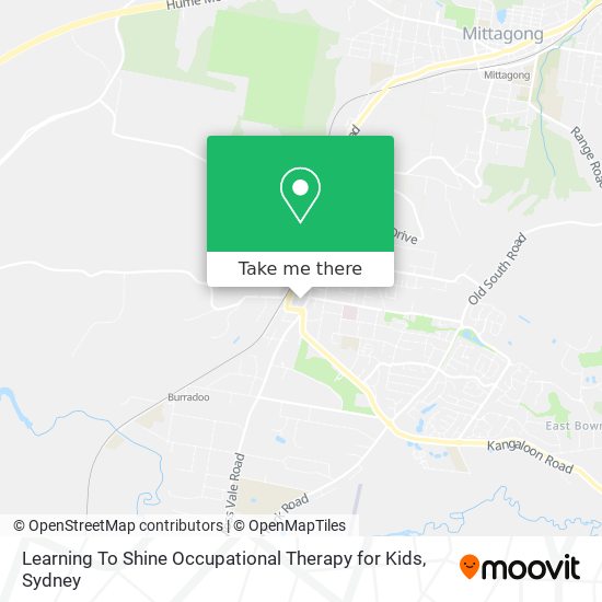 Learning To Shine Occupational Therapy for Kids map