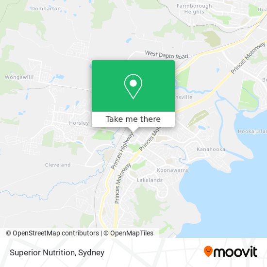 Superior Nutrition map