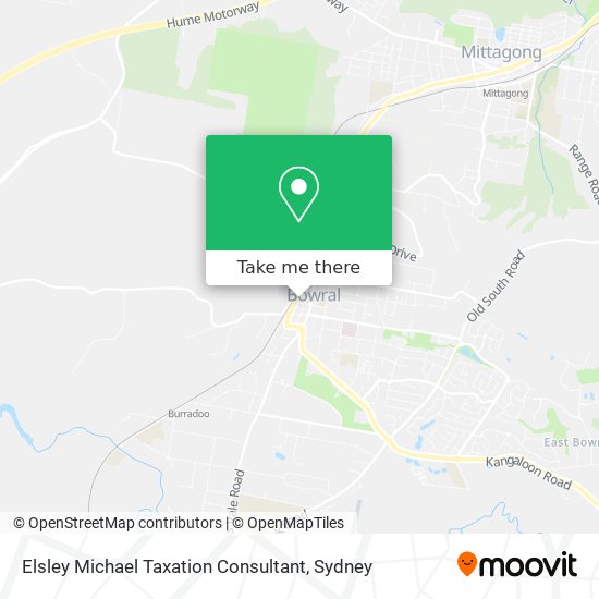 Elsley Michael Taxation Consultant map