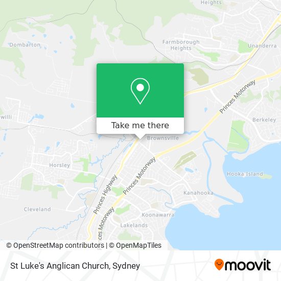 Mapa St Luke's Anglican Church