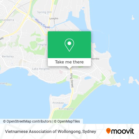 Mapa Vietnamese Association of Wollongong