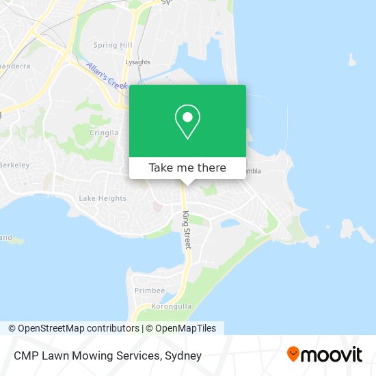 CMP Lawn Mowing Services map