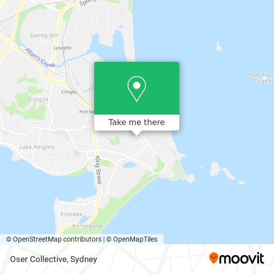 Oser Collective map