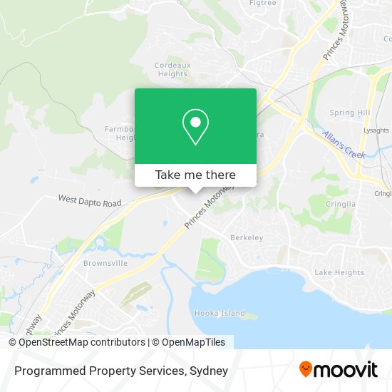 Programmed Property Services map