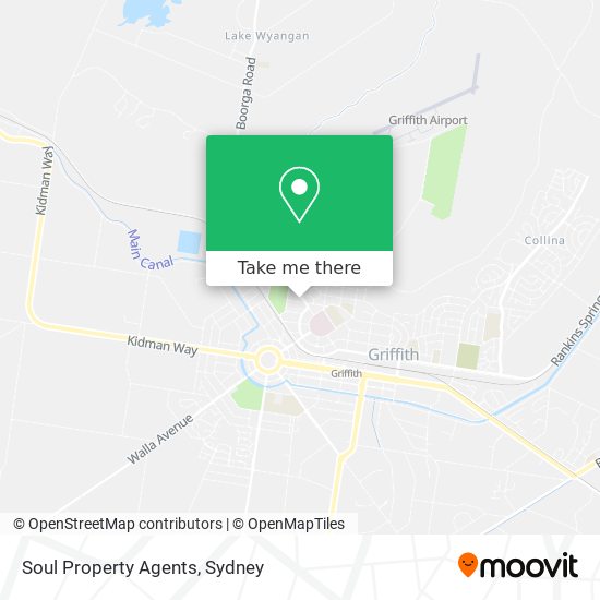 Soul Property Agents map