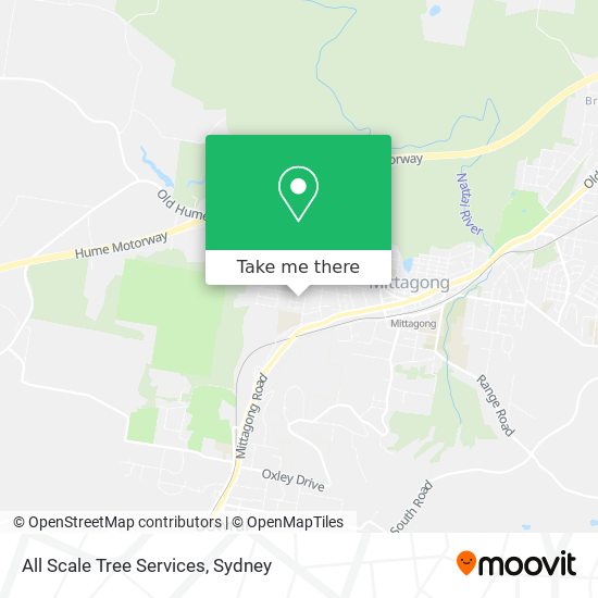 Mapa All Scale Tree Services