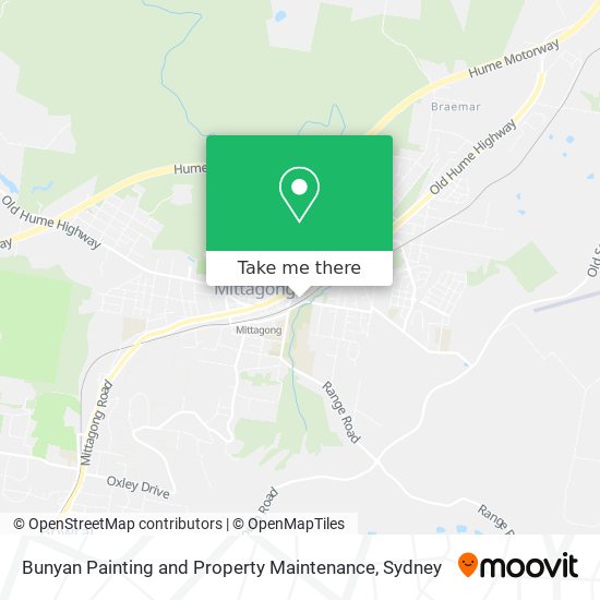 Bunyan Painting and Property Maintenance map