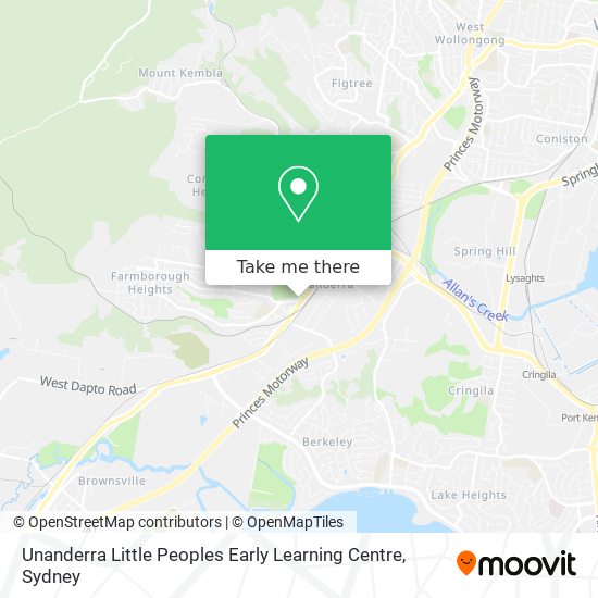 Unanderra Little Peoples Early Learning Centre map