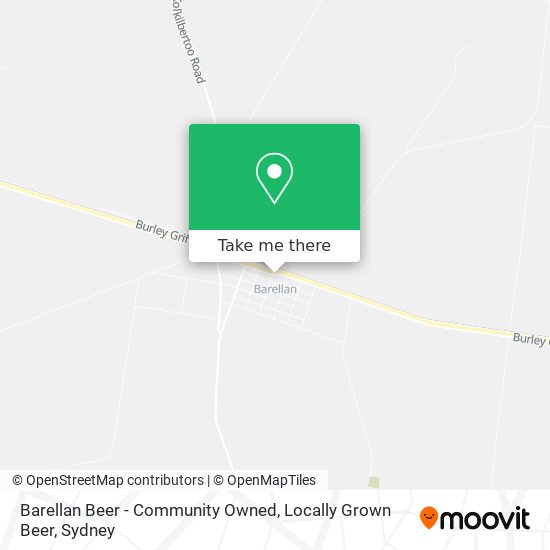 Barellan Beer - Community Owned, Locally Grown Beer map