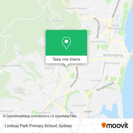 Lindsay Park Primary School map