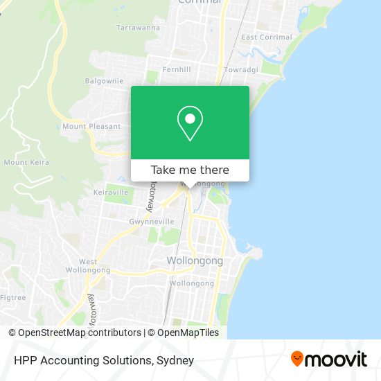 HPP Accounting Solutions map