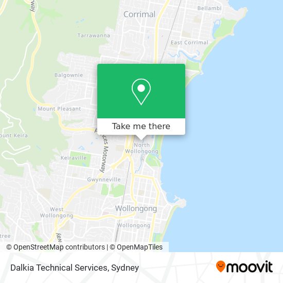 Dalkia Technical Services map