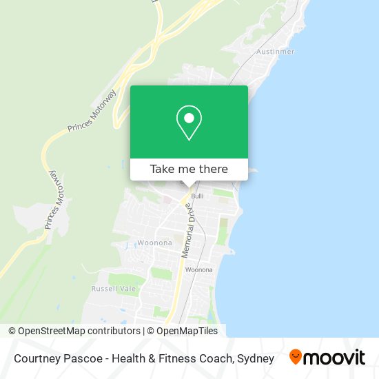 Mapa Courtney Pascoe - Health & Fitness Coach